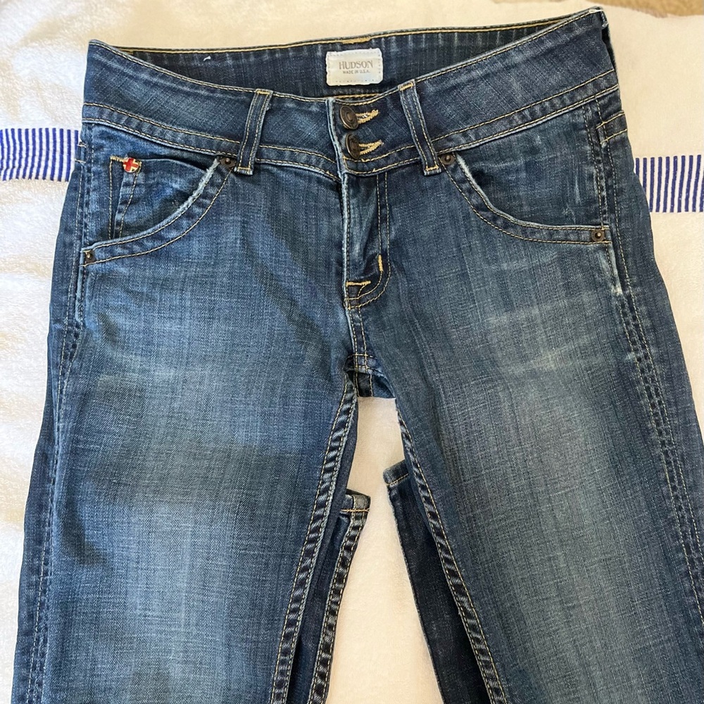Hudson lowrised jeans